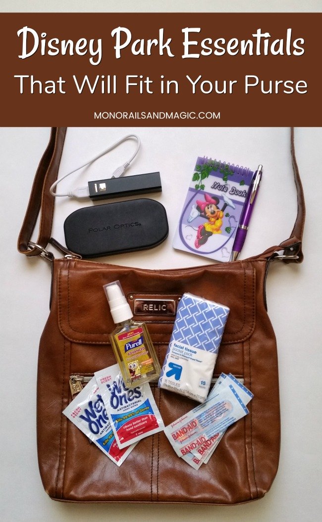 Disney Park Essentials That Will Fit In Your Purse