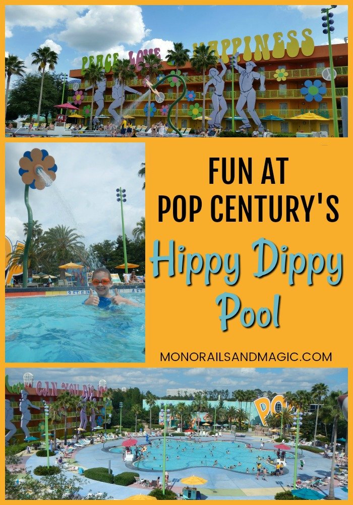 Fun at Pop Century’s Hippy Dippy Pool