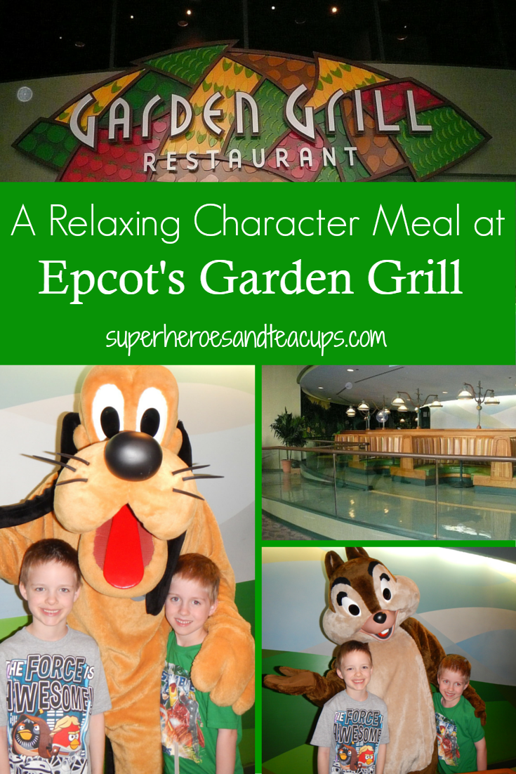 A Relaxing Character Meal at Epcot’s Garden Grill