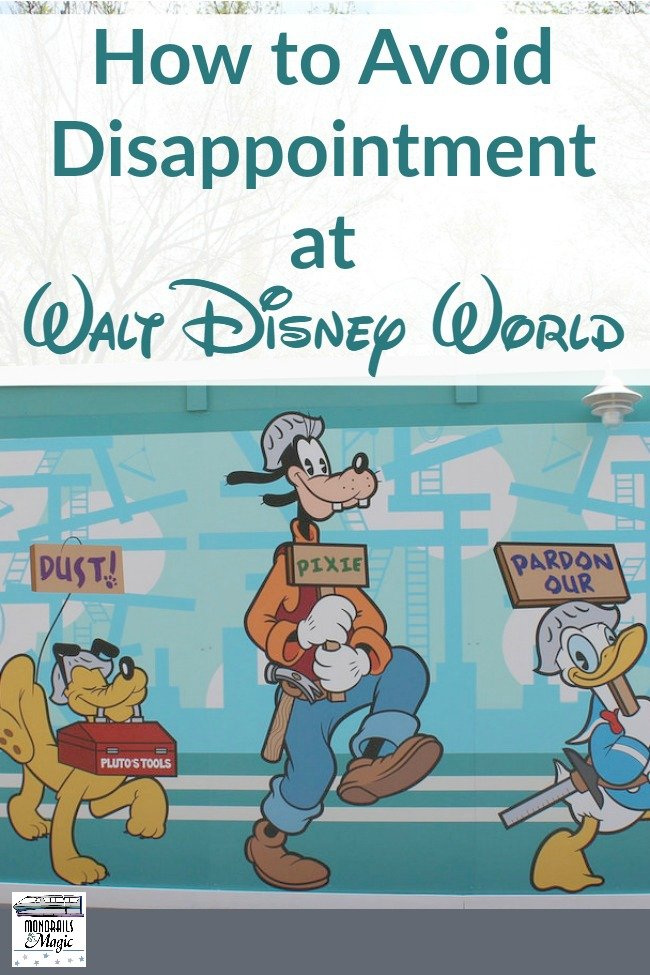 How to Avoid Disappointment at Walt Disney World