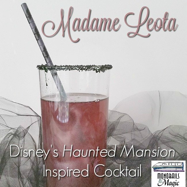 Disney's Haunted Mansion Inspired Cocktail