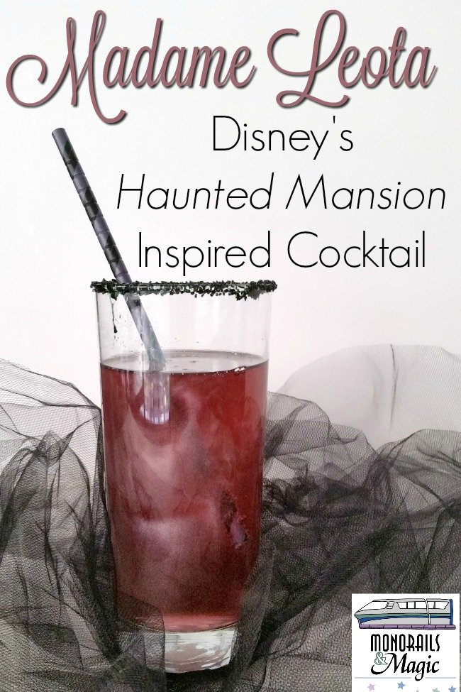 Disney’s Haunted Mansion Inspired Cocktail