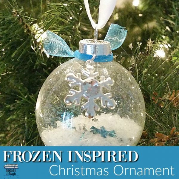 Easy DIY Frozen Inspired Ornament