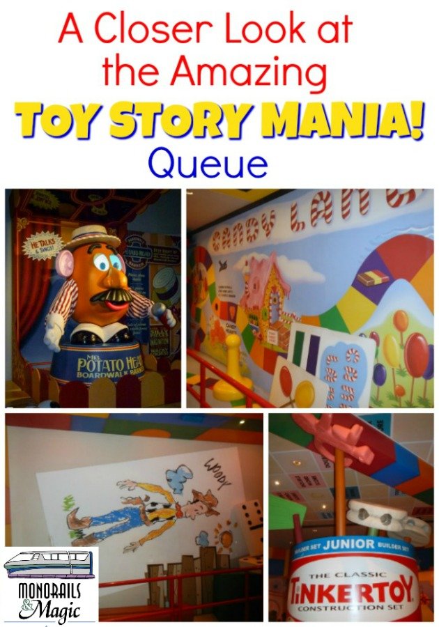 A Closer Look at the Amazing Toy Story Mania! Queue