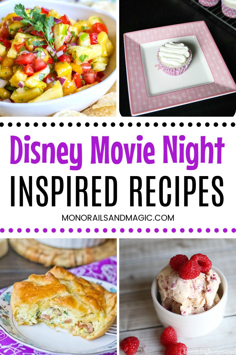 Disney inspired recipes for your family movie night.