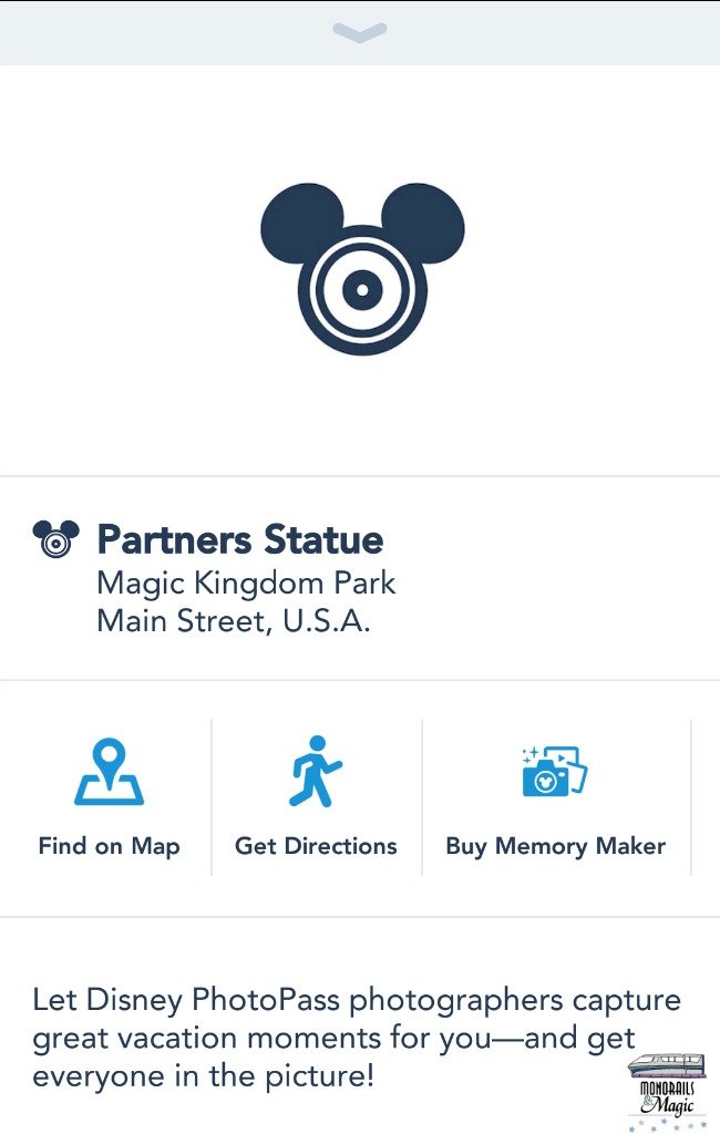 5 Reasons to Use Disney's PhotoPass Service. One example of a PhotoPass location at Disney's Magic Kingdom.