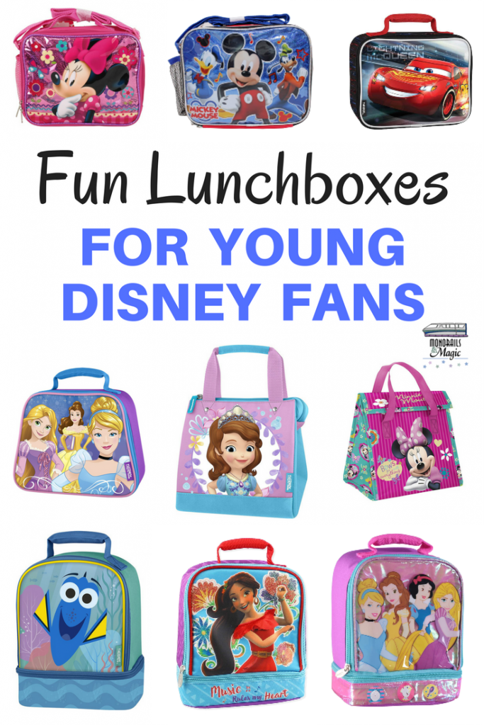Fun Lunchboxes for Young Disney Fans