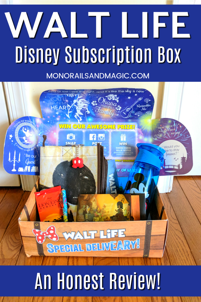 Walt Life Disney Subscription Box Review