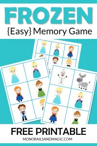 frozen memory game online