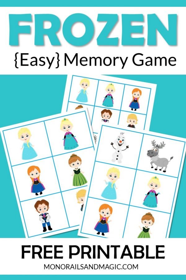 frozen memory game