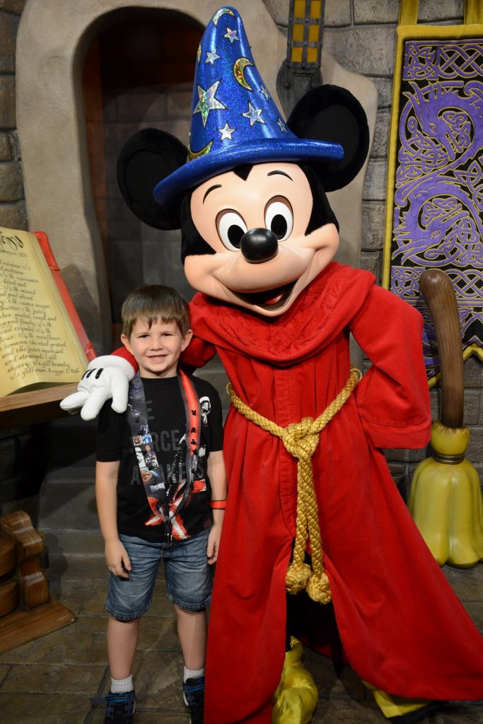 Fantasia Sorcerer Mickey Meet and Greet