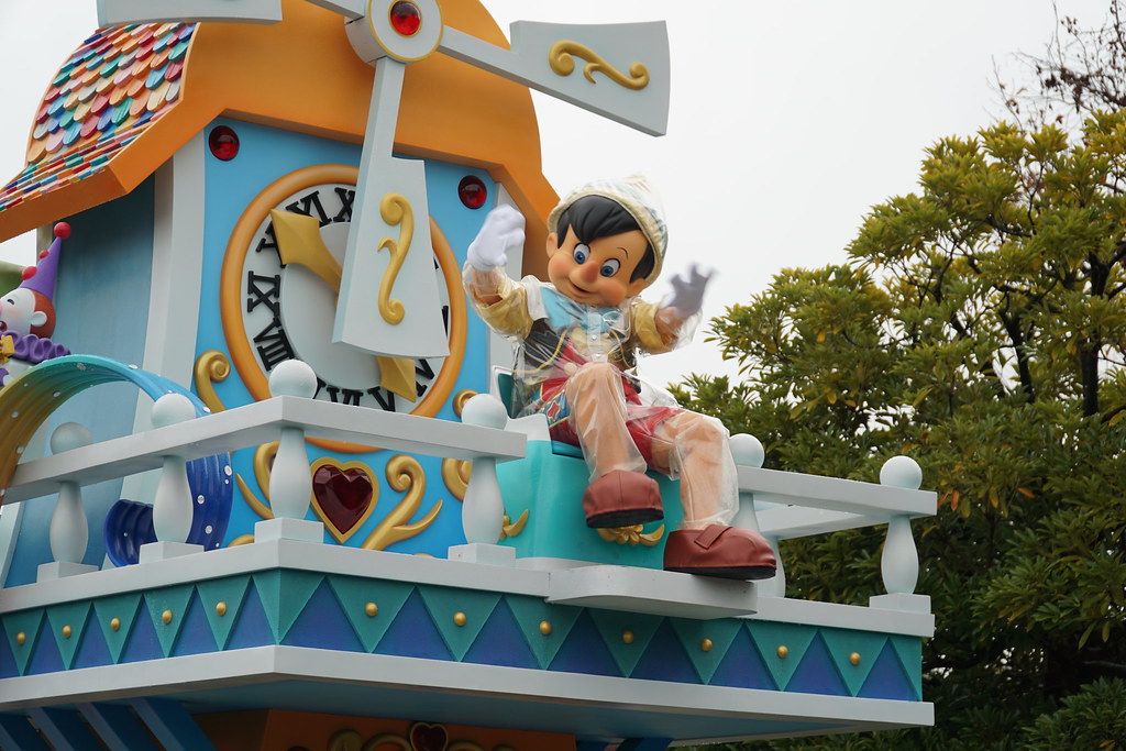 Pinocchio Dreaming Up Parade