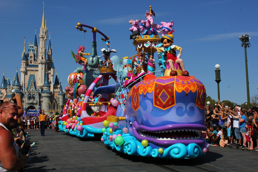 Pinocchio in Festival of Fantasy Parade