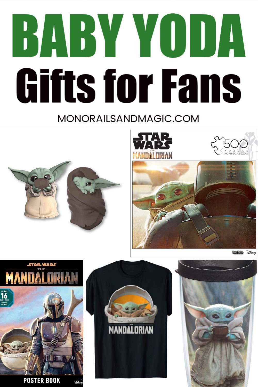 Fun Baby Yoda gifts for fans of all ages.