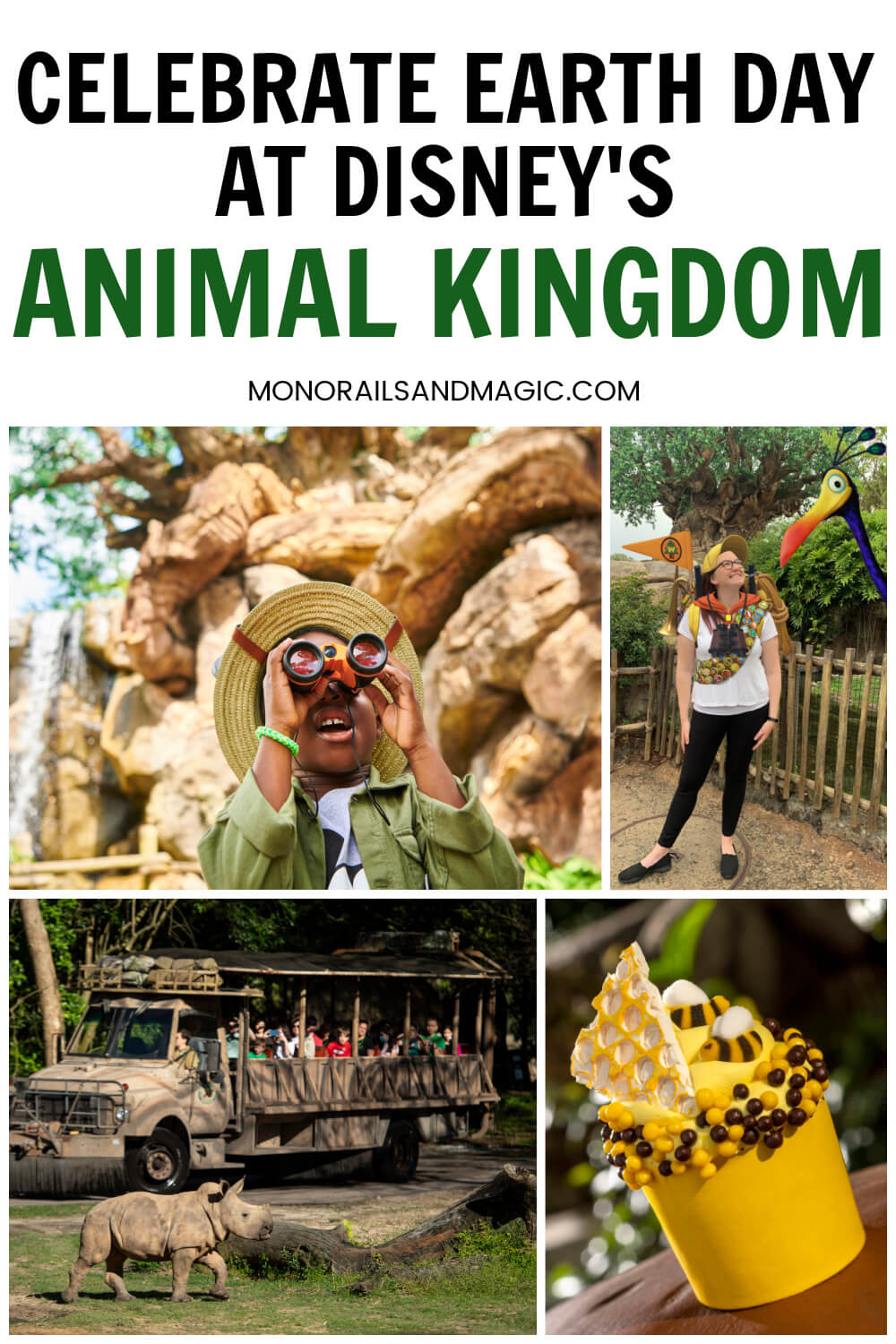 Different ways you can celebrate Earth Day at Disney's Animal Kingdom in 2022.
