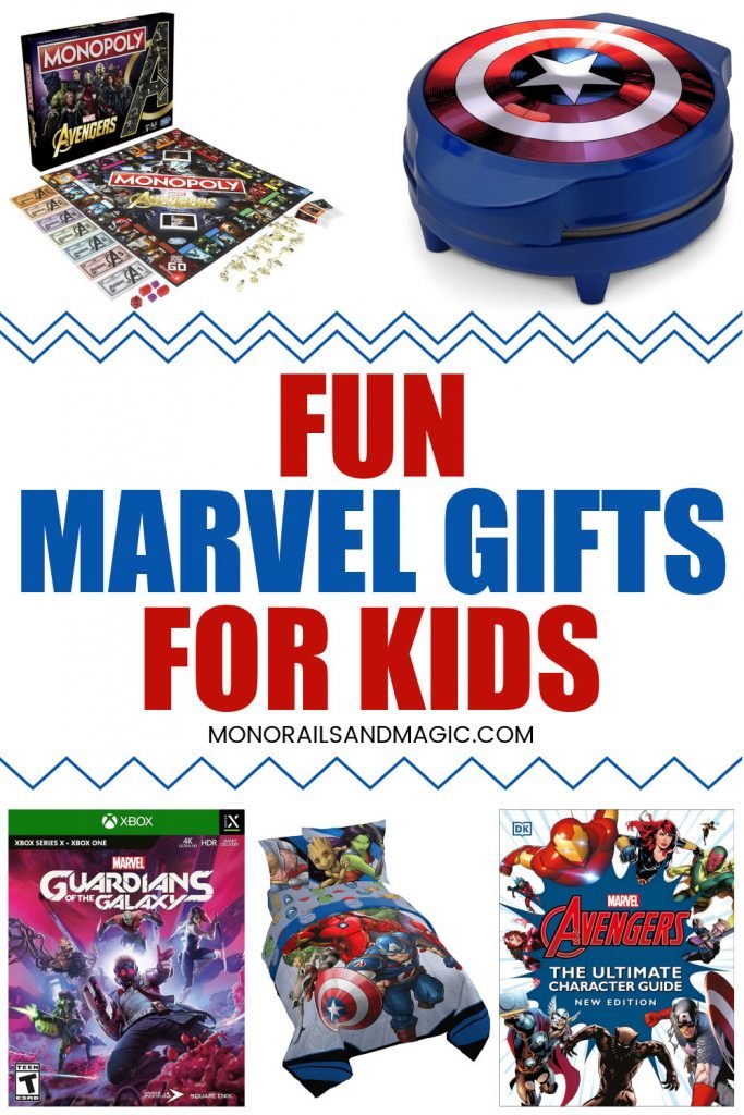 Fun Marvel Gifts for Kids - Monorails and Magic