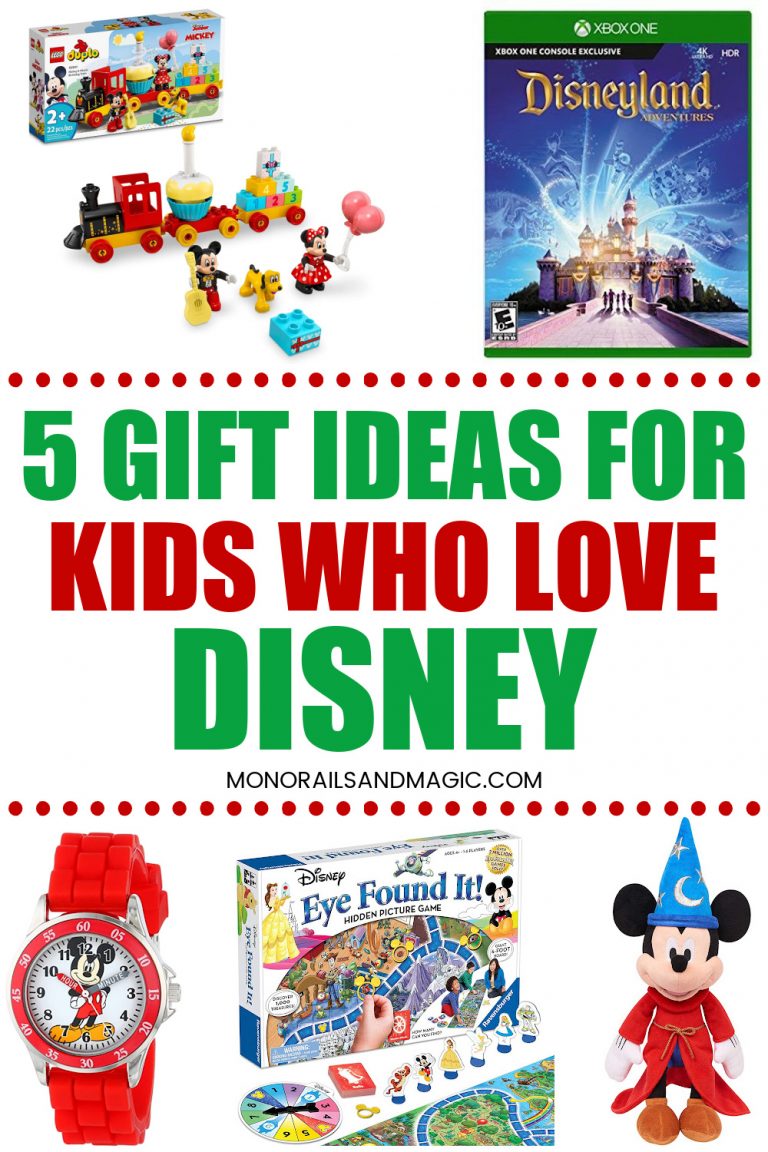 5 Gift Ideas for Kids Who Love Disney
