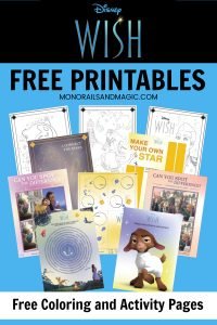 Free Printable Wish Coloring and Activity Pages