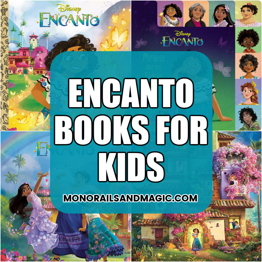 A list of Encanto books for kids of all ages.