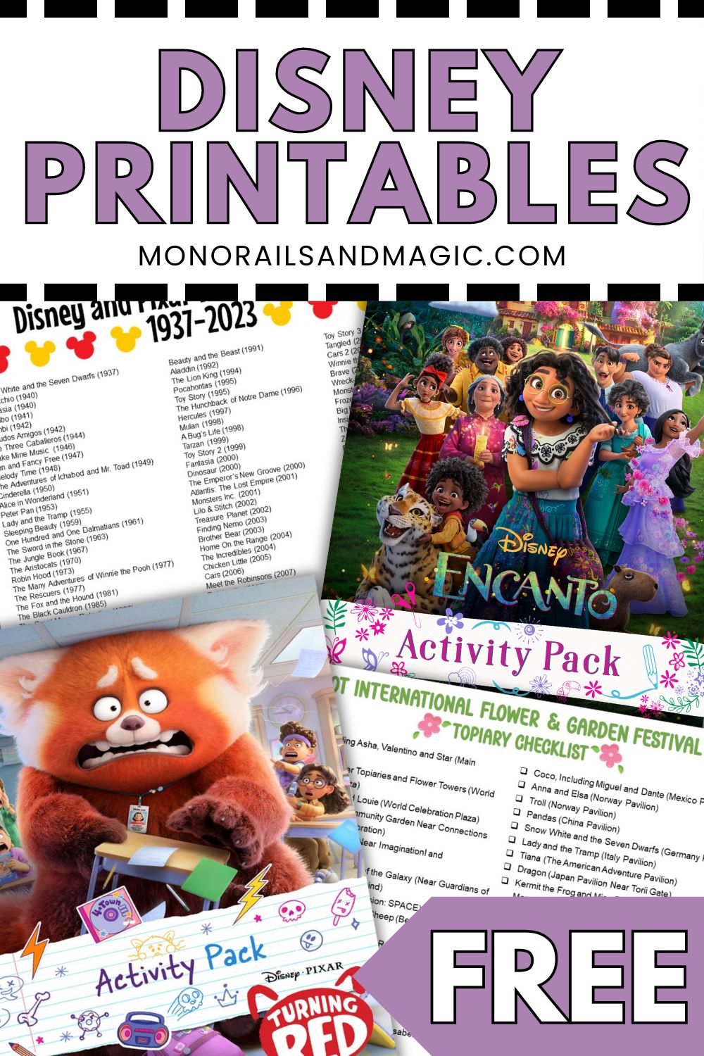 Free Disney Printables
