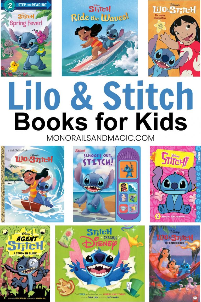 List of Lilo and Stitch books for kids of all ages.