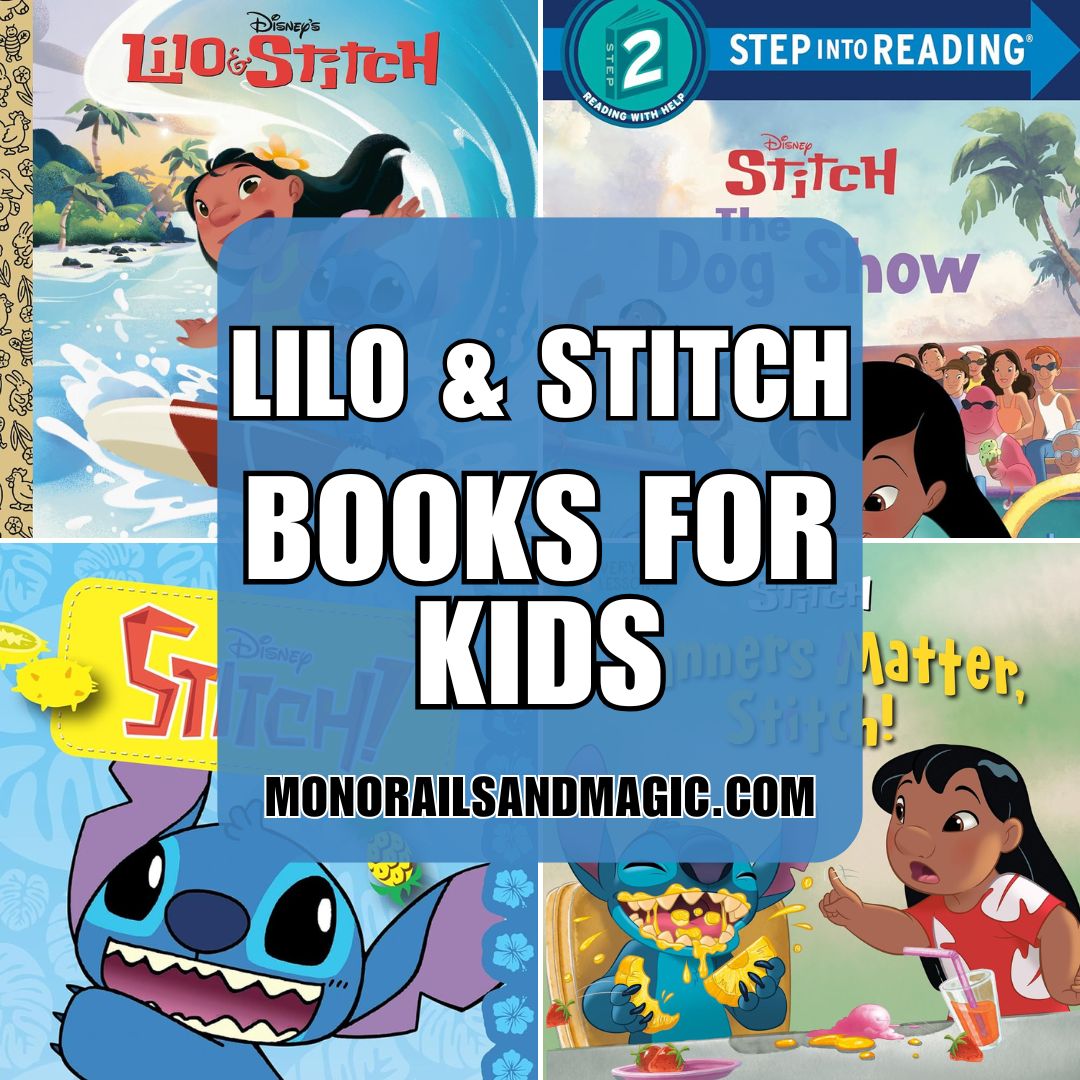 A list of Lilo and Stitch books for kids of all ages.